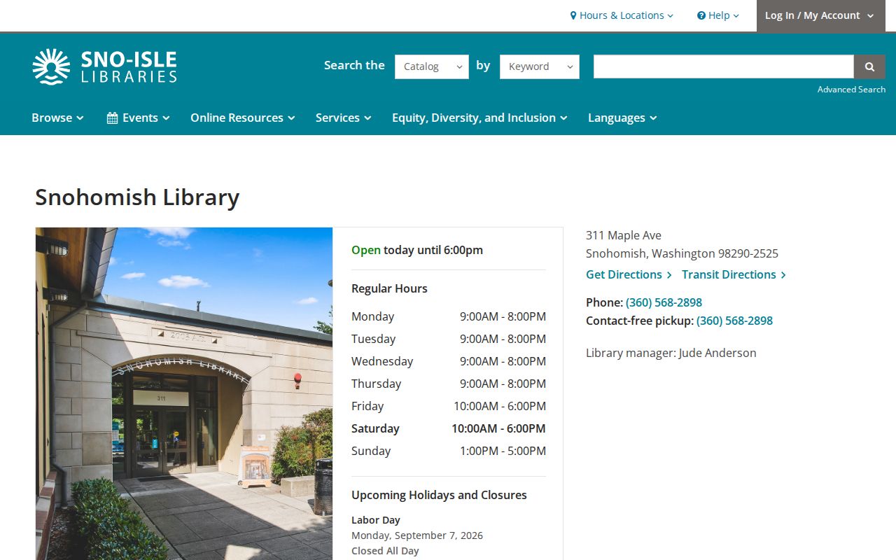 Eastmont city directory research at Snohomish Library