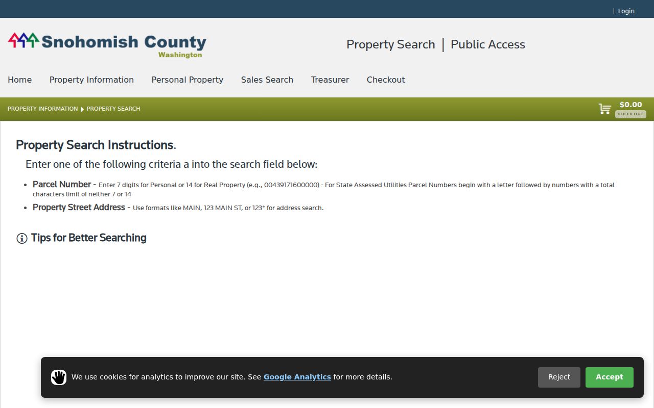 Eastmont residents directory assessor property search